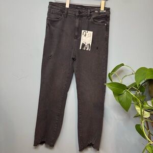 Kendall + Kylie The Icon High Rise Straight in Overture. NWT. Size 11 or 30x25”